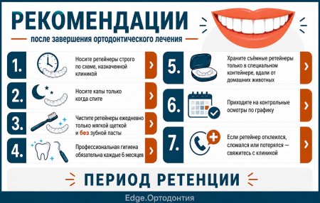 Что делать после ортодонтического лечения?